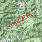 Mapa Zvolen - szybka pętelka po Wielkiej Fatrze